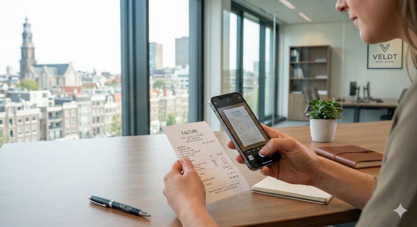 Je levert je documenten aan